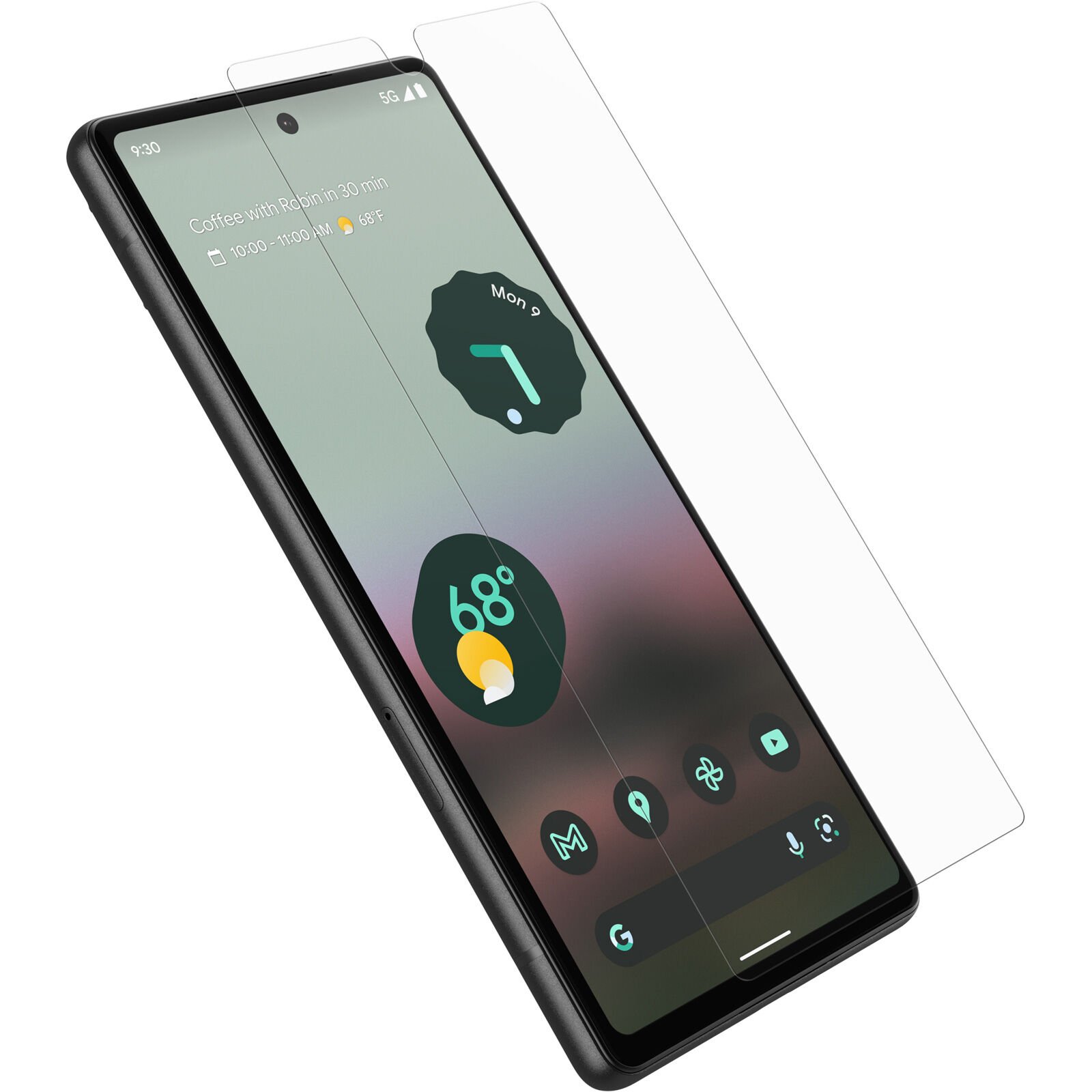 alpha-flex-am-pixel-6a-clear-1.jpg Pixel 6a Screen Protector Alpha Flex - Image 1