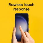 Galaxy S23+ Screen Protector Alpha Flex Blue Light Guard - Image 4