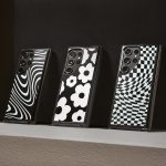 Galaxy S23 Case Symmetry Series Clear Black + White - Image 3