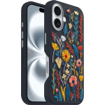 iPhone 16 Case Symmetry Series Cactus Leather Embroidery
