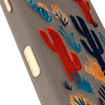 iPhone 17 Case Symmetry Series Cactus Leather Embroidery - Image 3