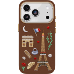 iPhone 17 Pro Case Symmetry Series Cactus Leather Embroidery - Image 2