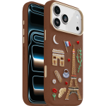 iPhone 17 Pro Max Case Symmetry Series Cactus Leather Embroidery