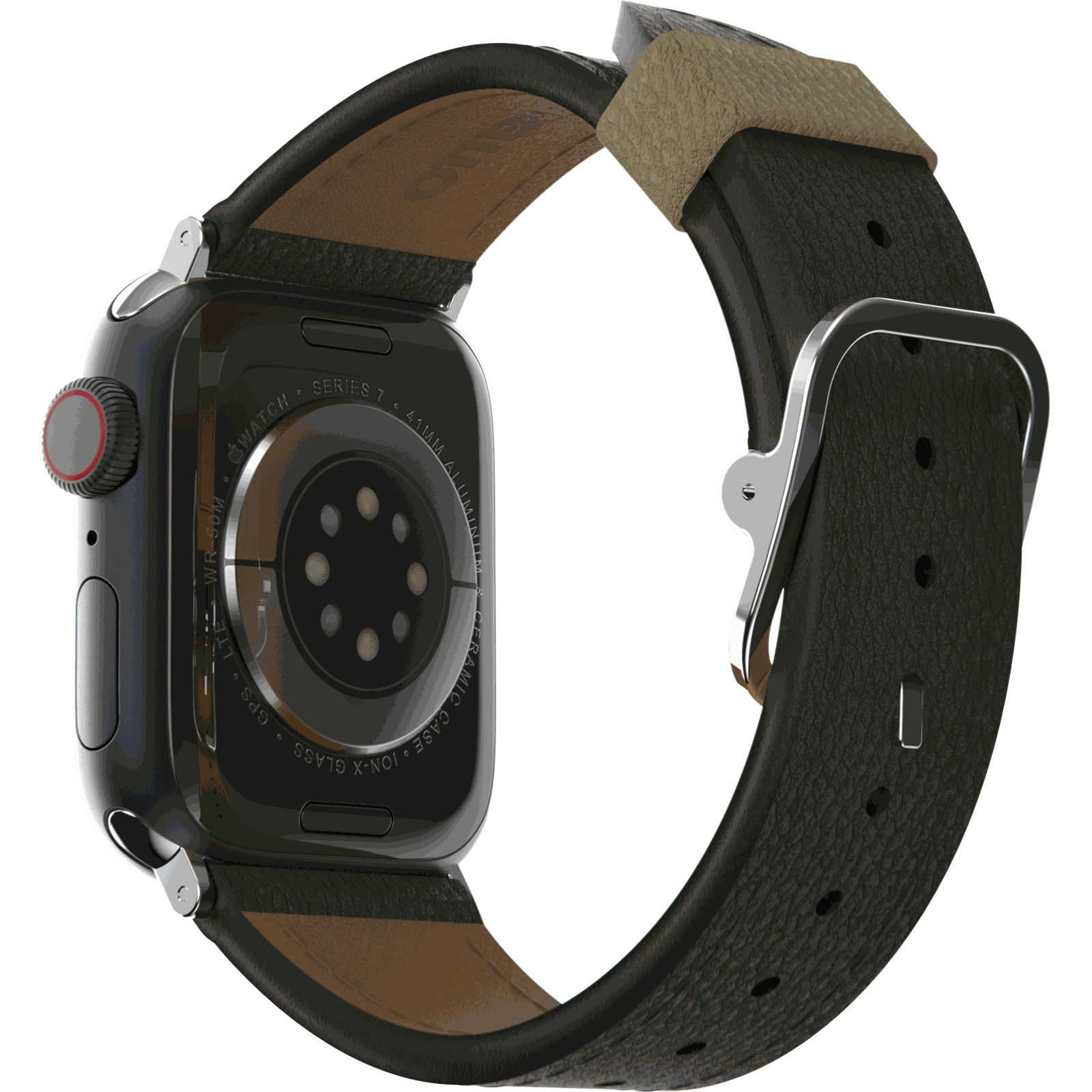 cactus-watch-band-38-40-41-cactus-grove-1-1.png Apple Watch 44/45/46mm Band Symmetry Series Cactus Leather - Image 1