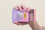 OtterBox x Chillhouse Peach and Purple Ombre Nail Set - Image 2