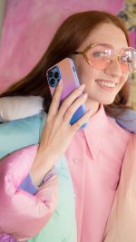 OtterBox x Chillhouse Peach and Purple Ombre Nail Set - Image 5