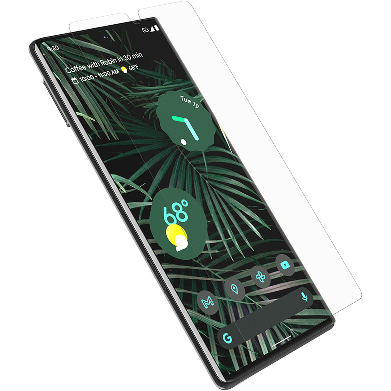 clearly-protected-film-pixel-6-pro-1.jpg Pixel 6 Pro Screen Protector Clearly Protected Film - Image 1