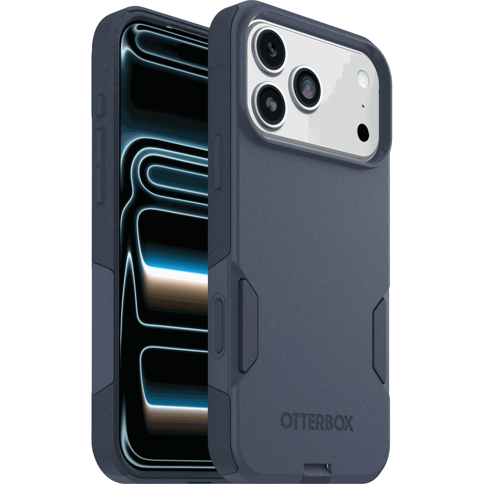 commuter-iphd25-blue-sentiment-1.png iPhone 17 Pro Max Case Commuter Series - Image 1