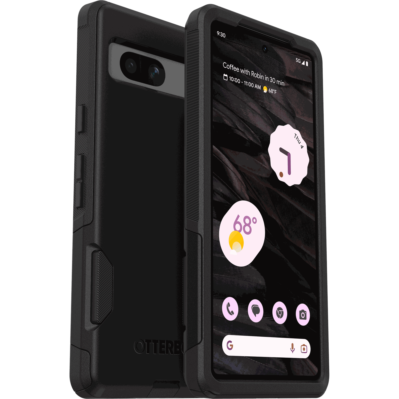 commuter-pixel-7a-black-1.png Pixel 7a Case Commuter Series - Image 1