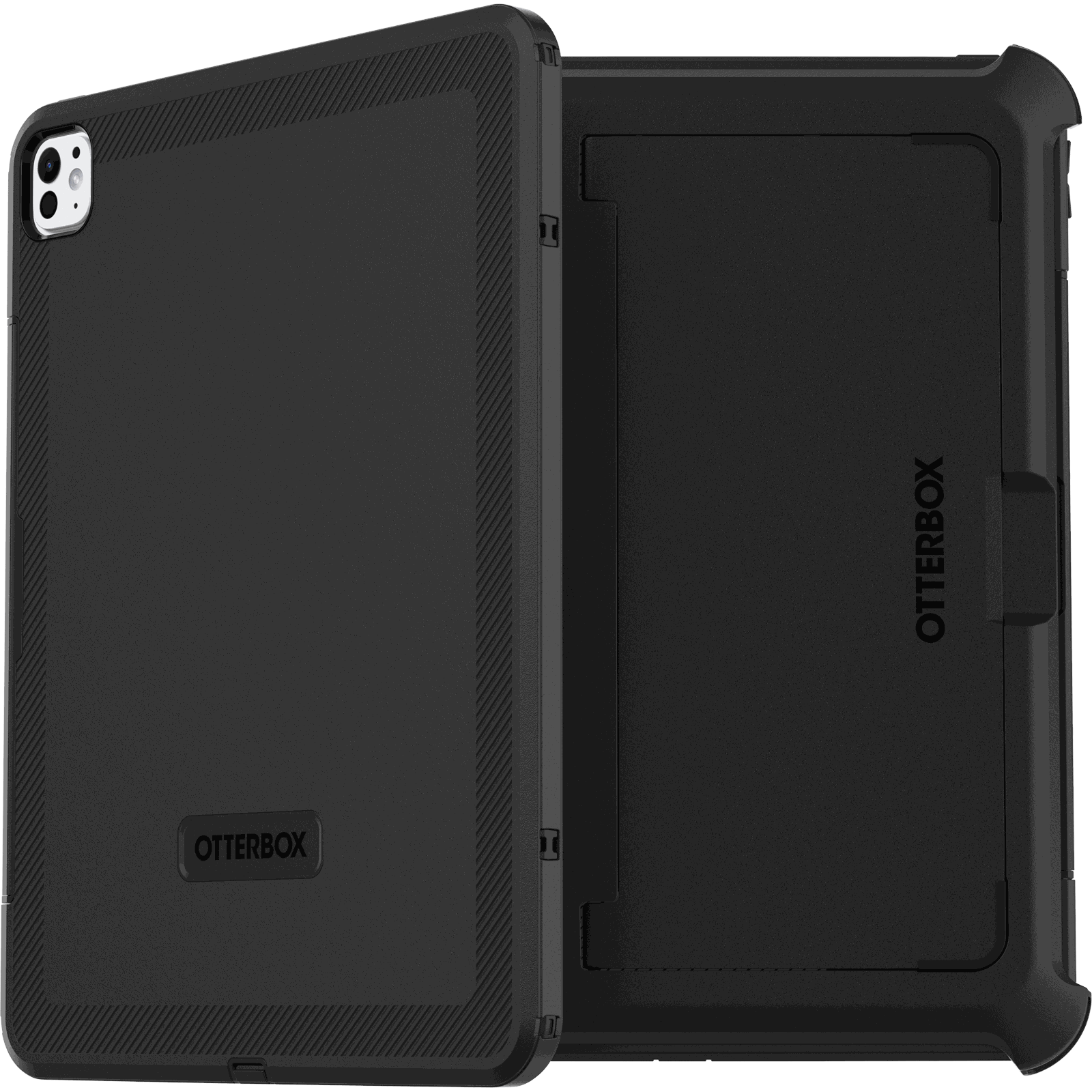 defender-ipad24-12-black-1.png iPad Pro 13-inch (M5) and iPad Pro 13-inch (M4) Case Defender Series Pro - Image 1