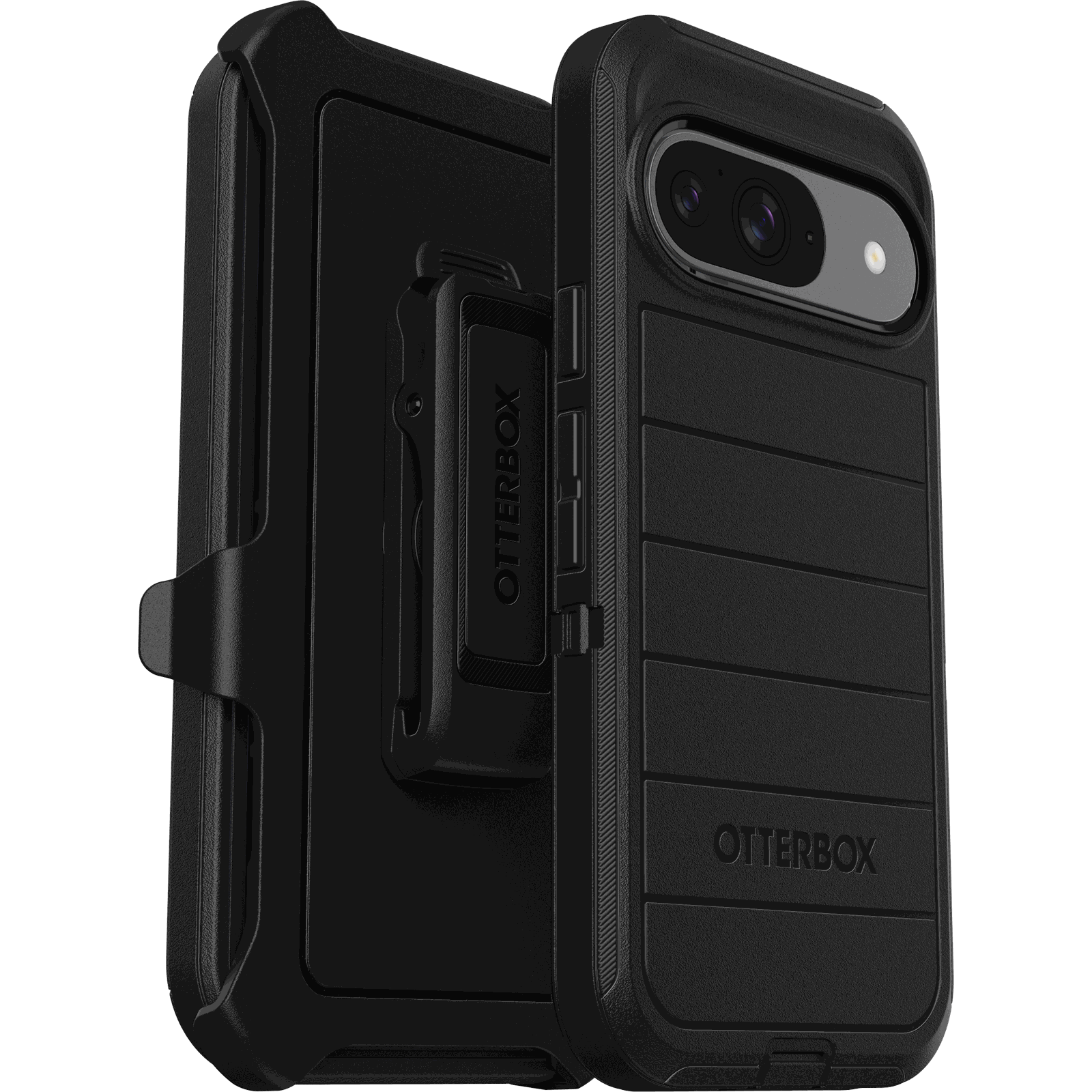 defender-pro-pixel-9-pro-black-1.png Google Pixel 9 and Google Pixel 9 Pro Case Defender Series Pro - Image 1
