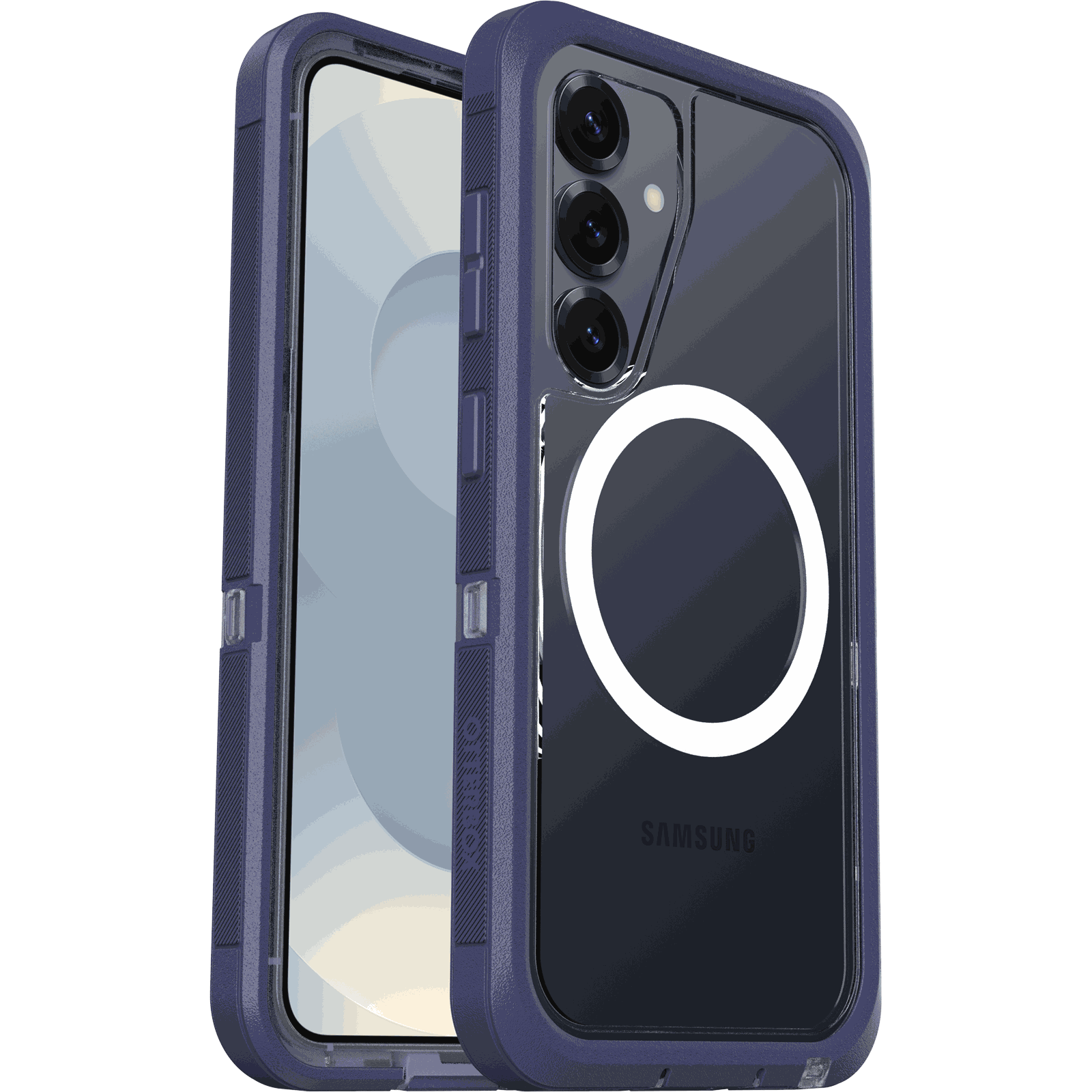 defender-pro-xt-gpha25-violet-thunder-2.png Galaxy S25 Case Defender Series Pro XT with Magnets - Image 1