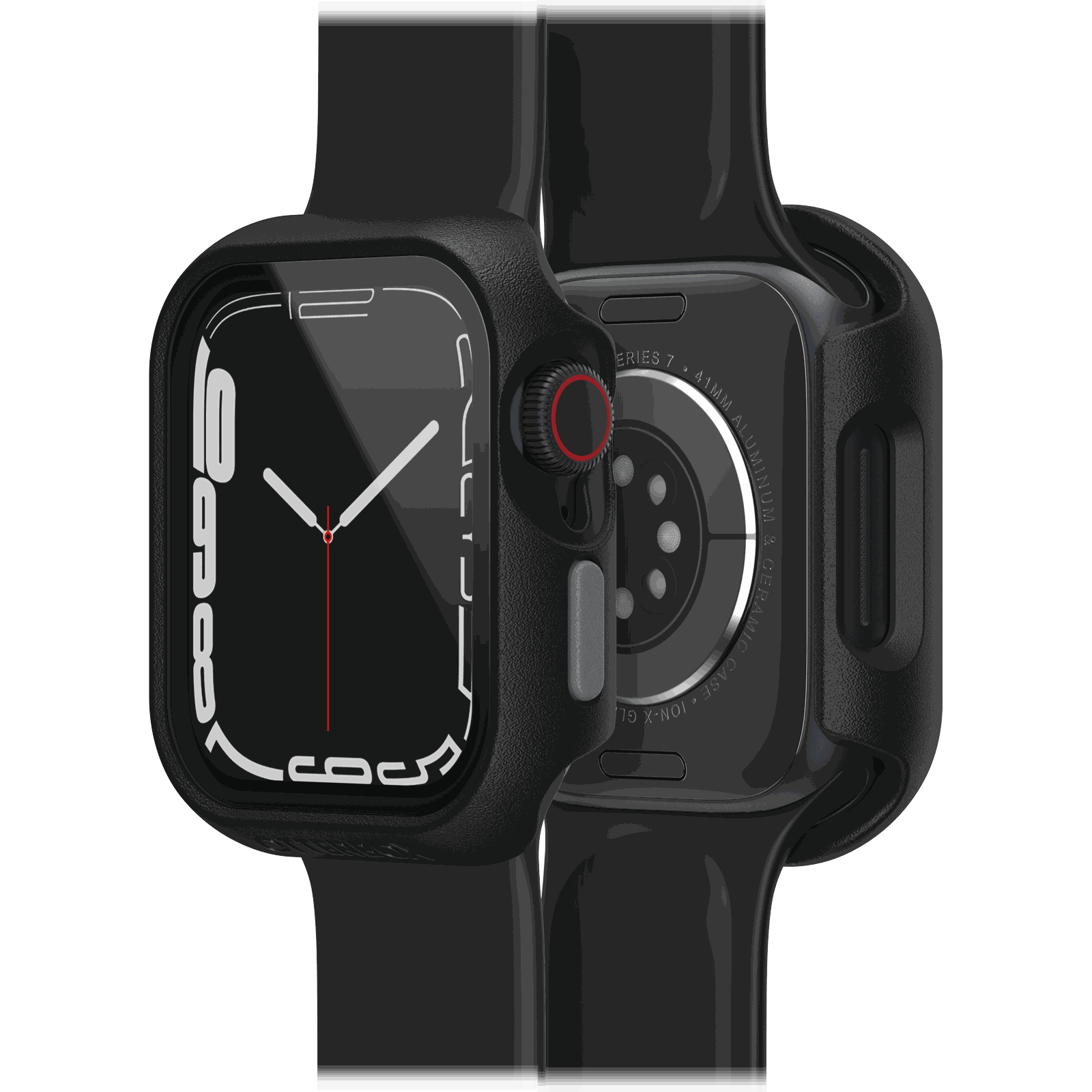 eclipse-series-7-8-41MM-pavement-1.png Apple Watch Series 9/8/7 41mm Case Eclipse Watch Bumper With Screen Protection - Image 1