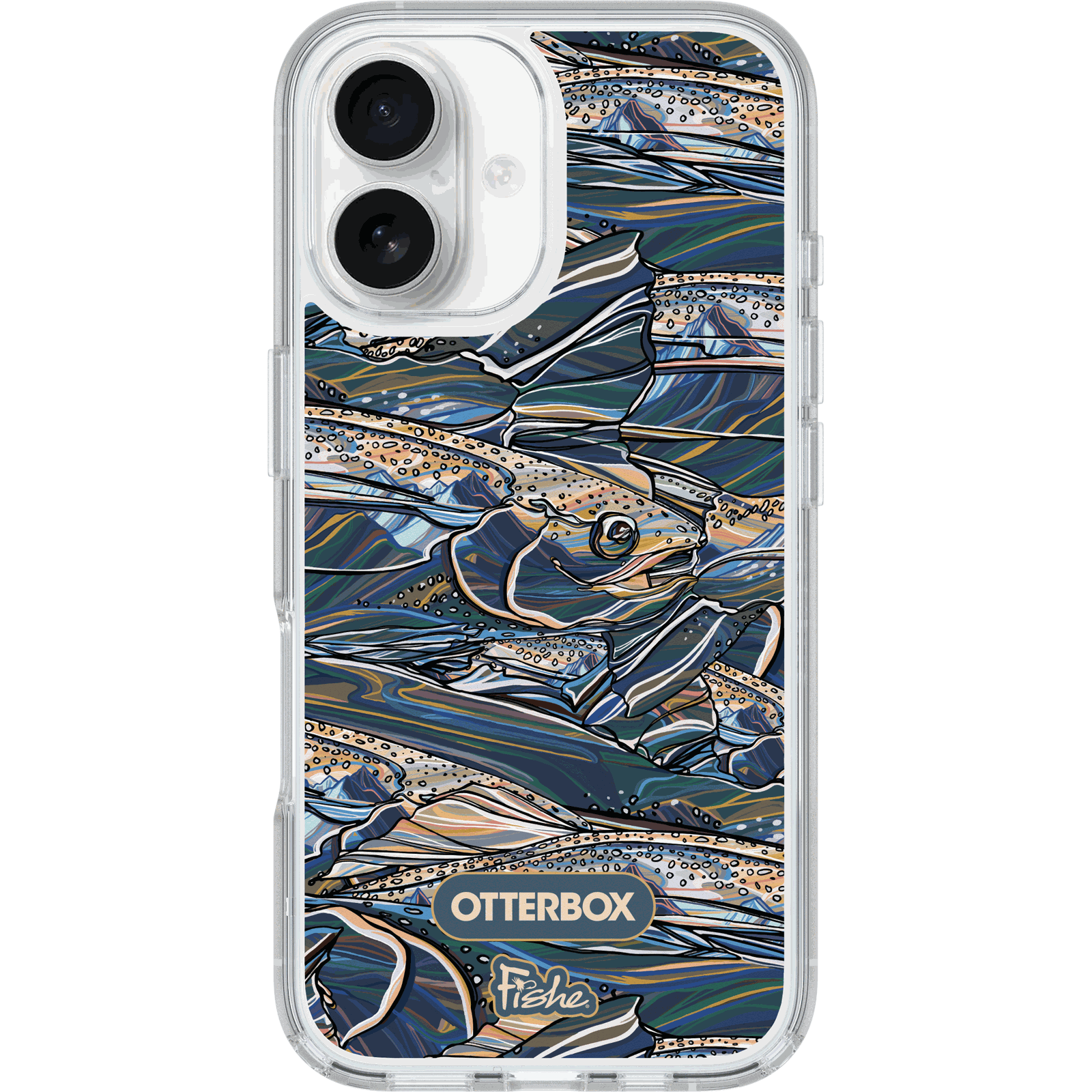 fishe-ipha24-rainbow-ridge-1.png iPhone 16 Case Symmetry Series Clear for MagSafe x Fishe - Image 1