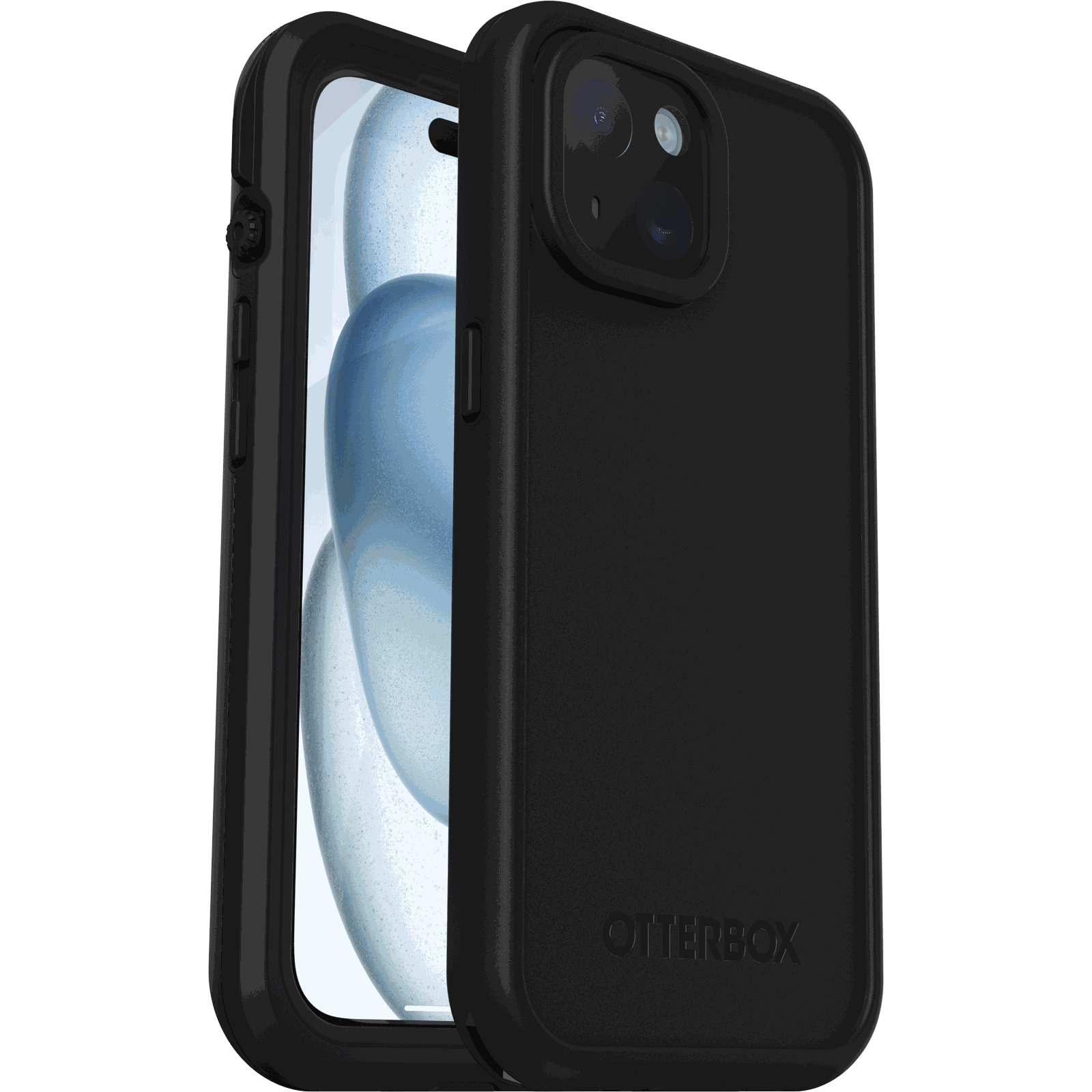 fre-ipha23-black-1.png iPhone 15 Case OtterBox Frē Series for MagSafe - Image 1