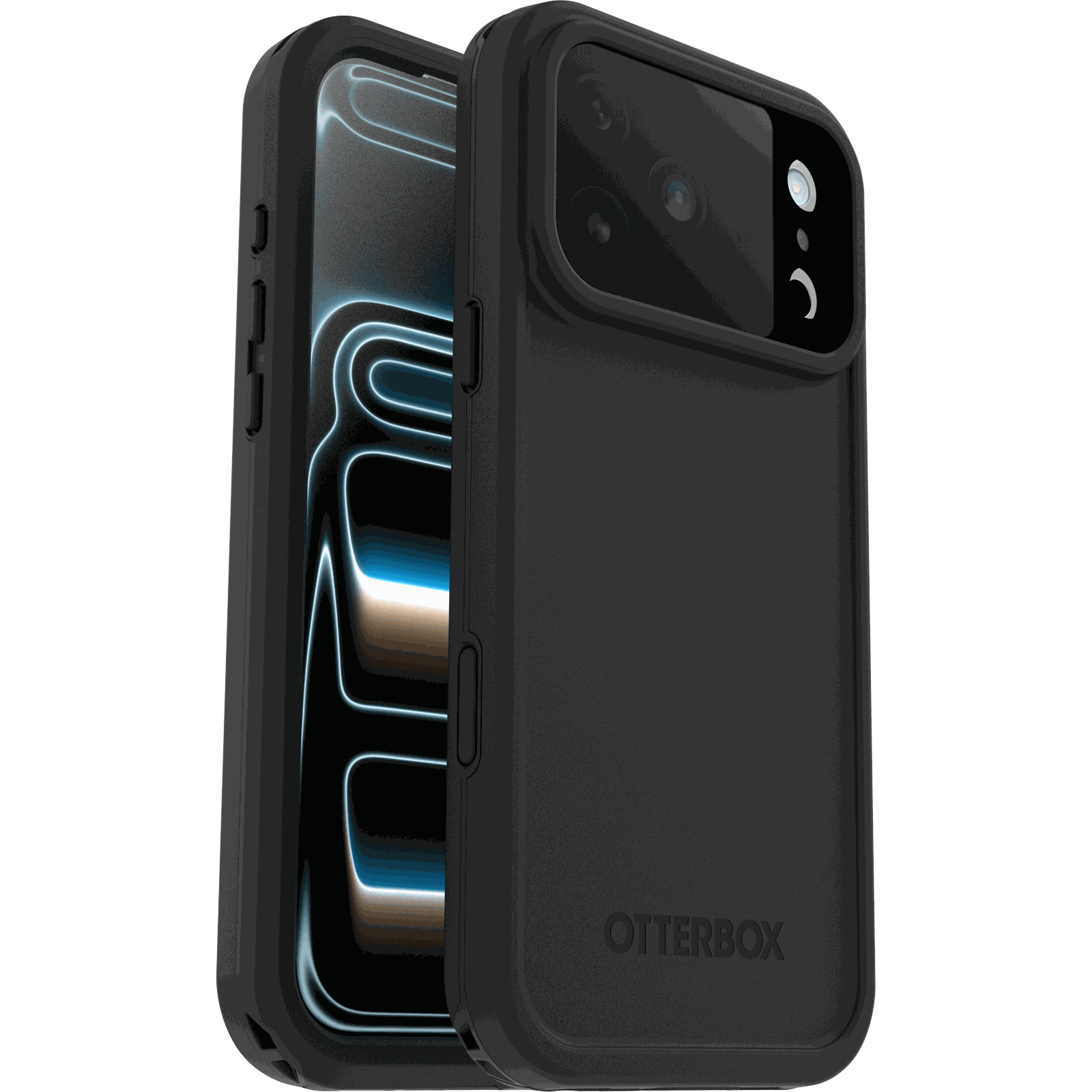 fre-iphd25-black-1.png iPhone 17 Pro Max Case OtterBox Frē Series - Image 1