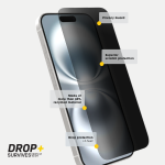 iPhone 16 Screen Protector Premium Pro Glass Privacy Guard - Image 3