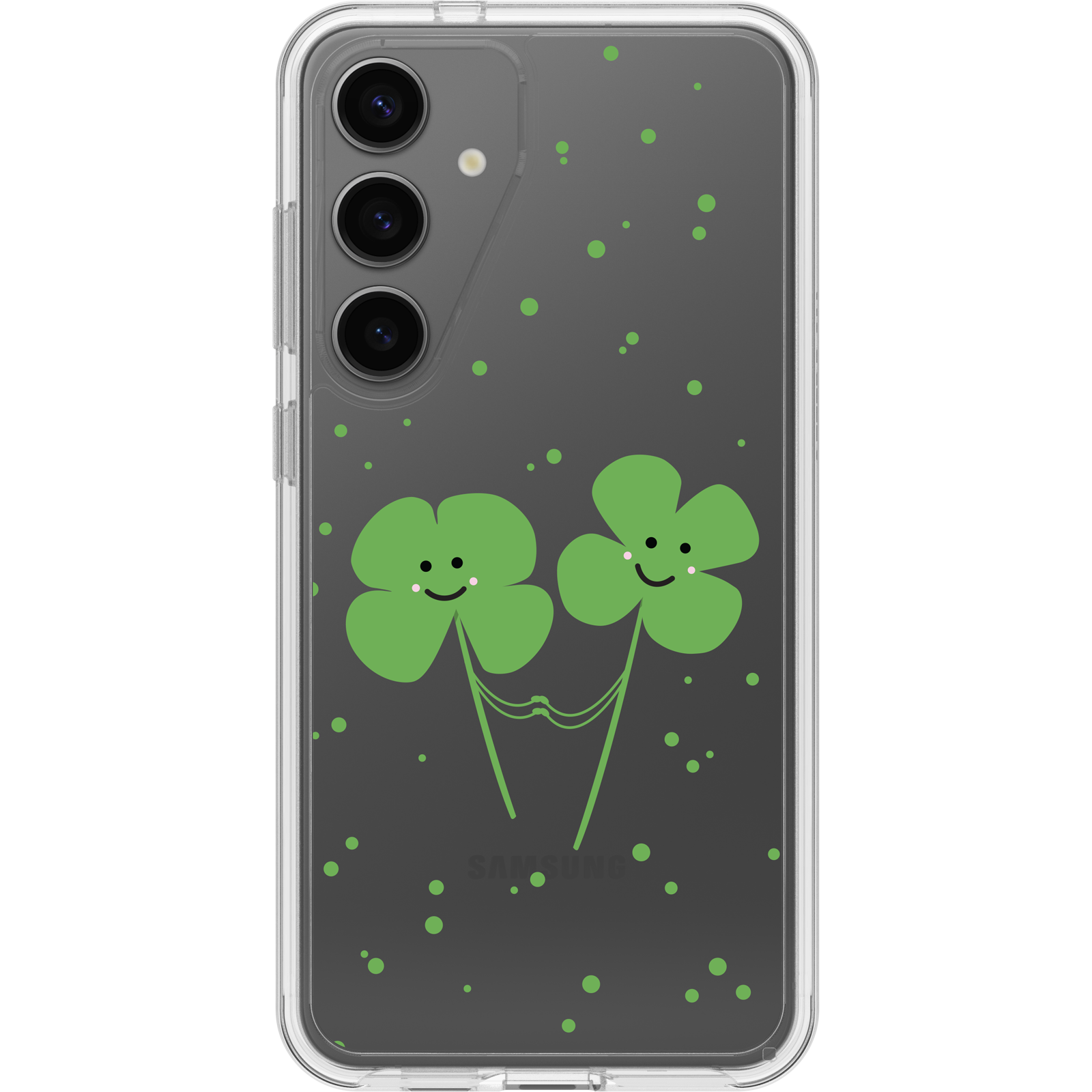 symmetry-clover-galaxy-s24-plus-clovers-1.png Galaxy S24+ Case Symmetry Series Clear - Image 1