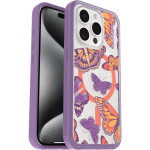 iPhone 15 Pro Case Symmetry Series Clear for MagSafe Fluttering Flora