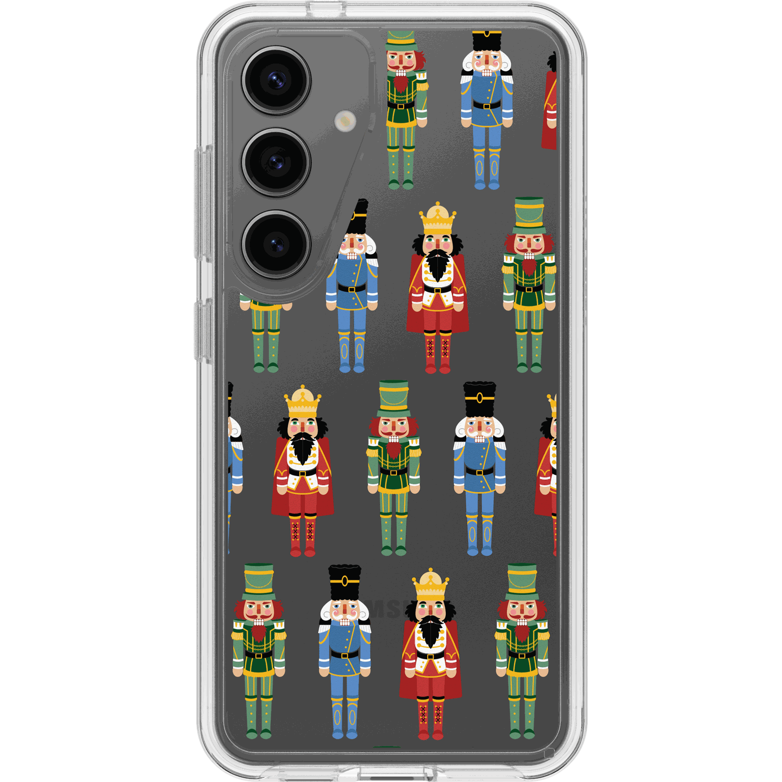 winter-collection-galaxy-s24-nutcracker-1.png Galaxy S24 Case Symmetry Series Winter Collection - Image 1